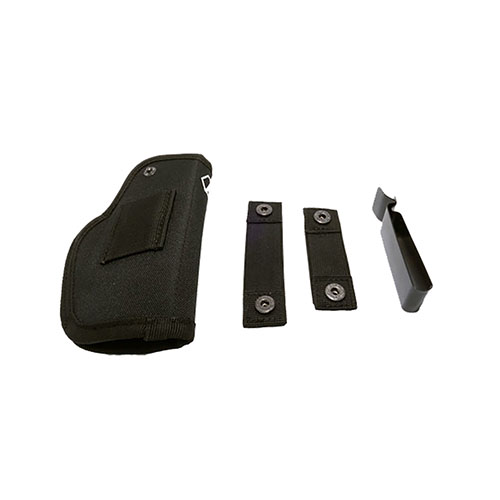 Le holster universel Alpha Precision offre une sécurité optimale, un ajustement personnalisé et un accès rapide à ton arme, idéal pour le tir sportif ou la défense.